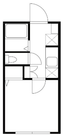 ラグーン西生田の間取り