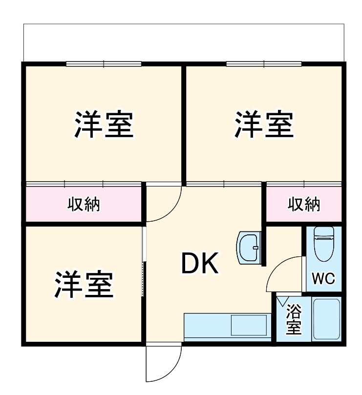 アーバンスケープ大江Aの間取り