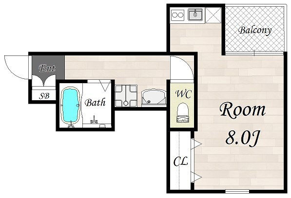 サンハイム下新庄の間取り