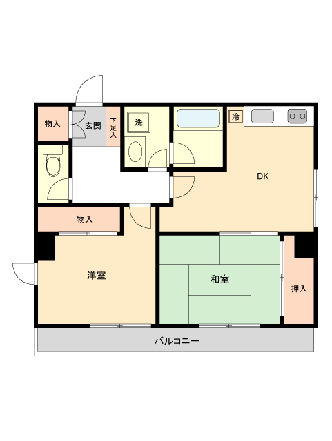 ミール千歳烏山の間取り