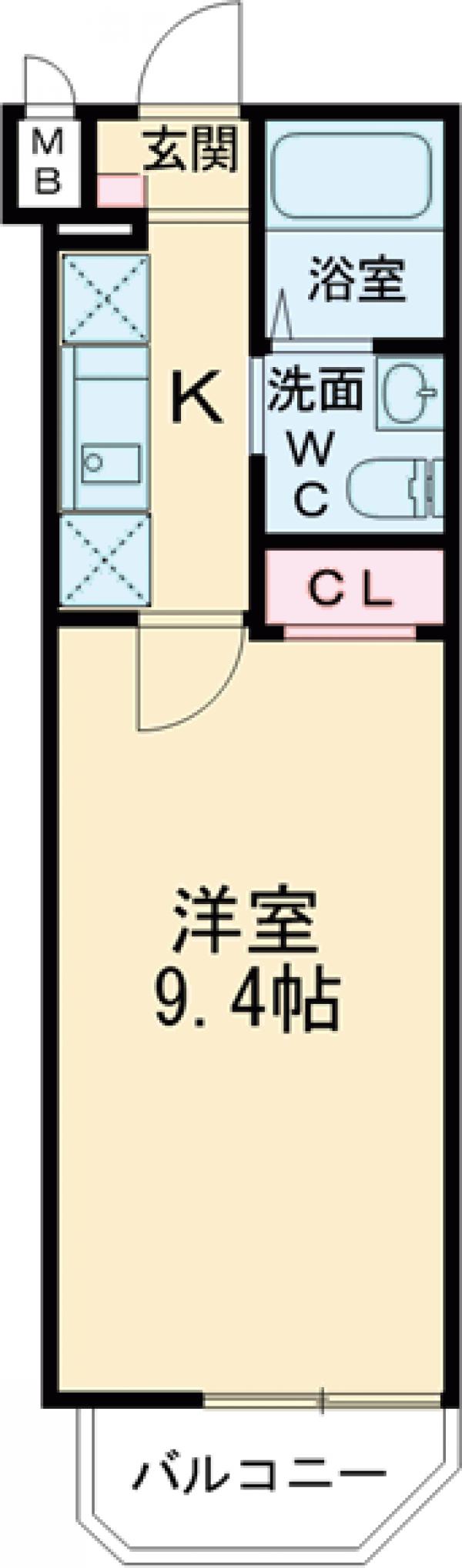 ヒルズ子安町の間取り