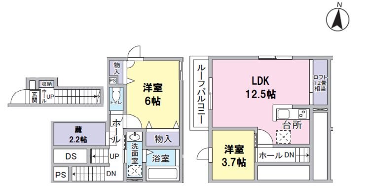イービスガルデンの間取り