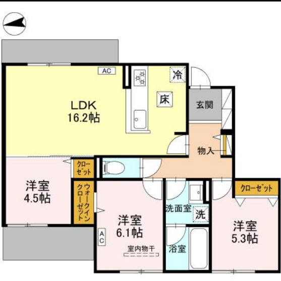アドゥシール荘園の間取り