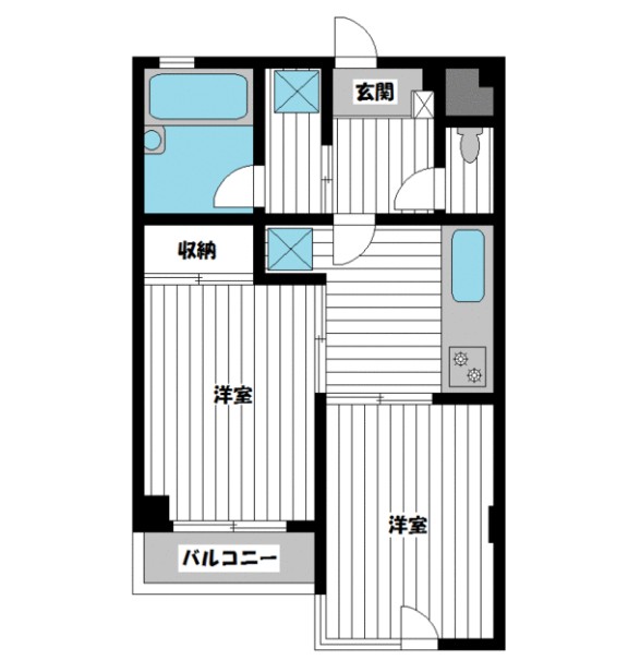 レスポワールの間取り