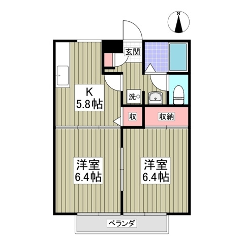 ウィステリアCの間取り