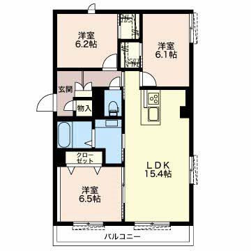 Berg Gardenの間取り