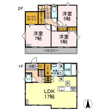 アネックスDの間取り