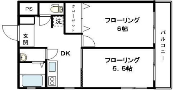メゾン・ドゥ・メジロの間取り