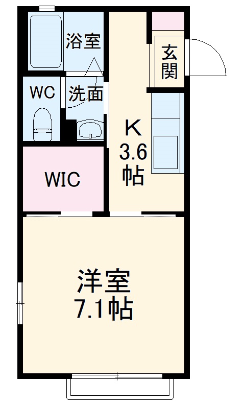 ソレアード湘南の間取り