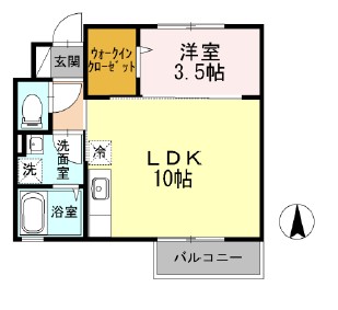 ラディアの間取り