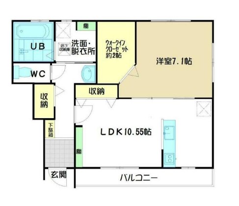 モンシャトーの間取り