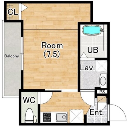 ココングランジュール豊中立花町の間取り