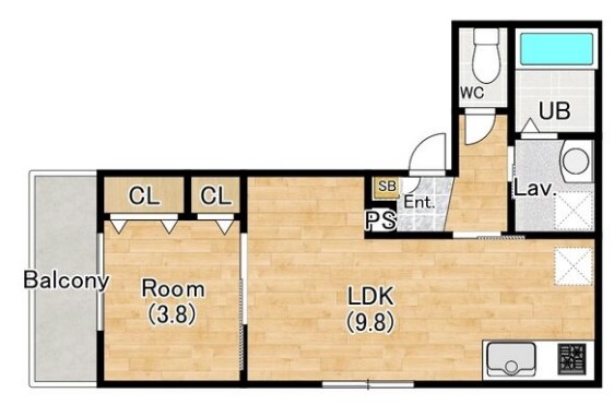 ココングランジュール豊中立花町の間取り