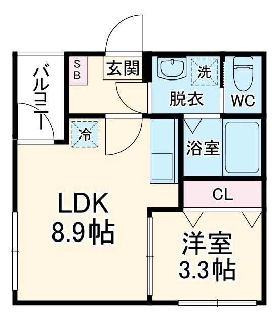 フォルビートの間取り