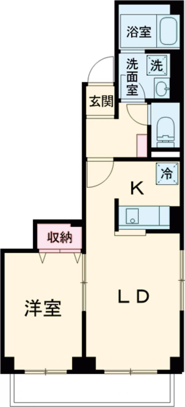 ハイネスメゾン成輪の間取り