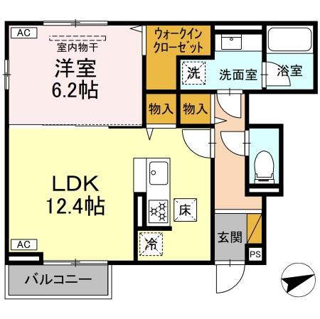sun-Irisの間取り