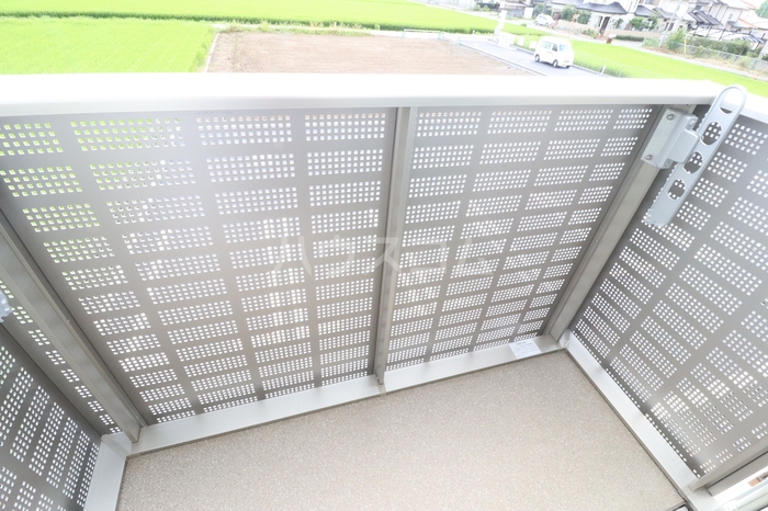 12/24 バルコニー