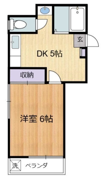 ブリーズ桜台の間取り