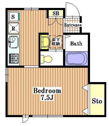 パインハウスの間取り