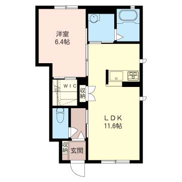 ポナールBの間取り