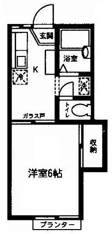 ハノックス21の間取り