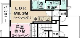 (仮称)永福3丁目2期計画の間取り