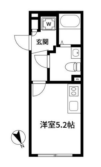アルティローサ笹塚の間取り