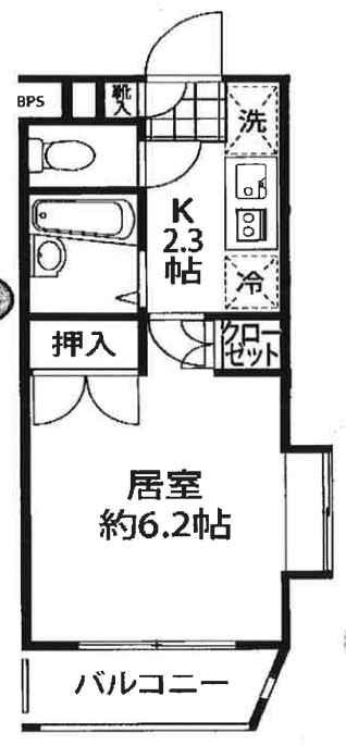 デルフィ与野本町の間取り