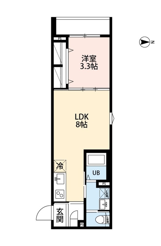 robot home 西大宮Ⅲの間取り