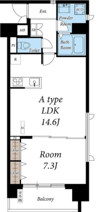リブリ・グラン関口の間取り