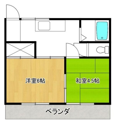 コーポサウスワンの間取り