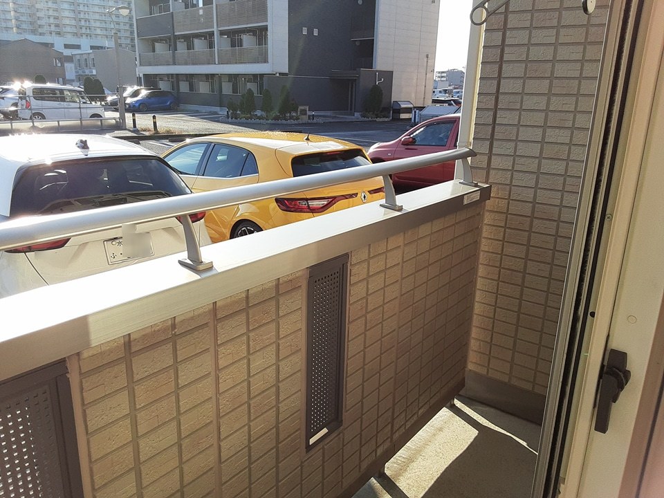 12/19 バルコニー