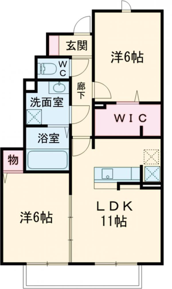 アモールVの間取り