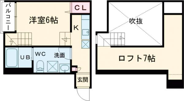 ビュシエールの間取り