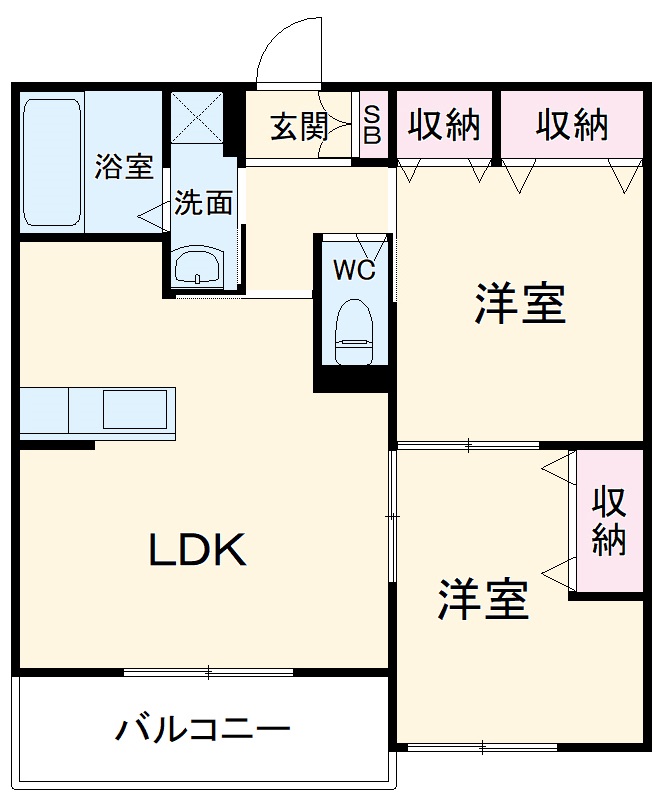 グランテージの間取り