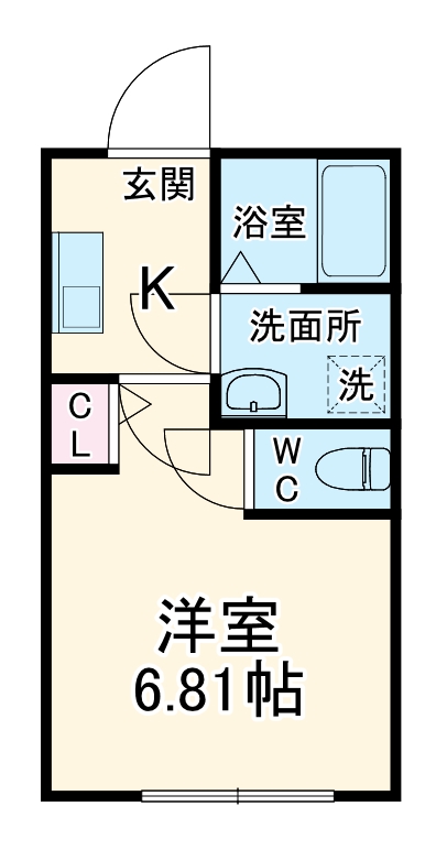JHマリーナ平塚の間取り