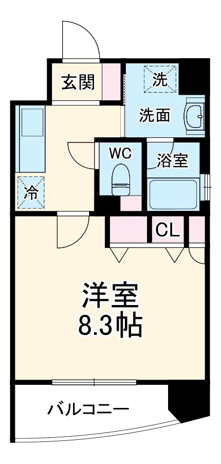 Sumika六角高倉の間取り