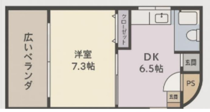 パラッツオ東山の間取り