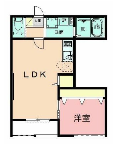 リヒト根岸の間取り