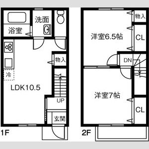 MAISONETTE LAND 栄 Bの間取り