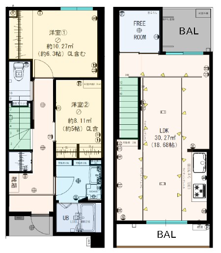 Espa?io Kyobashiの間取り