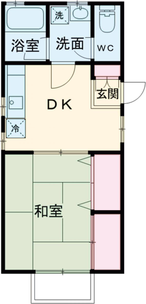 メゾンポポロの間取り