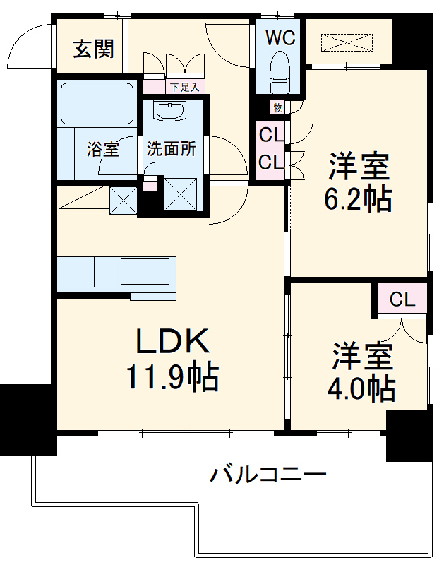 グラシユメゾン川口の間取り
