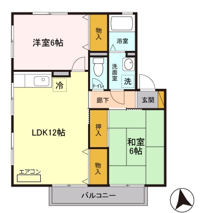 セントポーリアの間取り