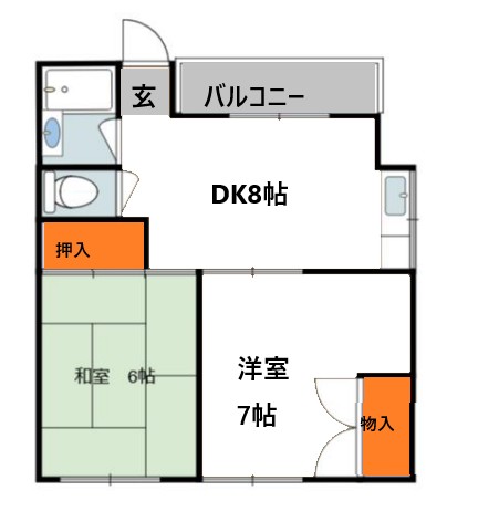 WESTヒルズ門真南の間取り