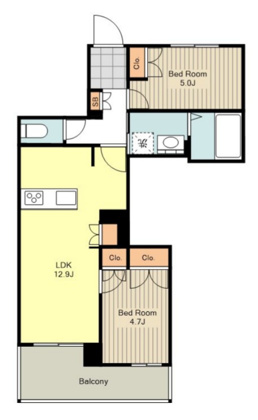 ラウレアN吉祥寺の間取り