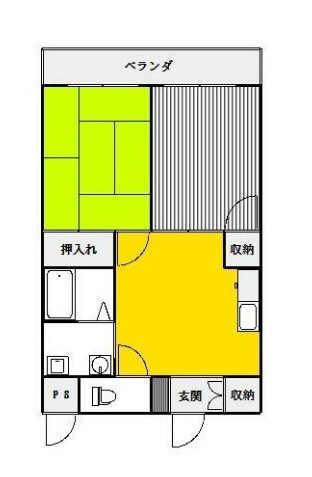 ラウレス江川の間取り