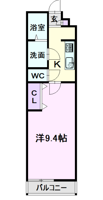 リブリ・アルコバレーノの間取り