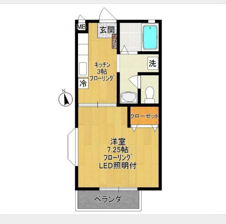 サンモールの間取り