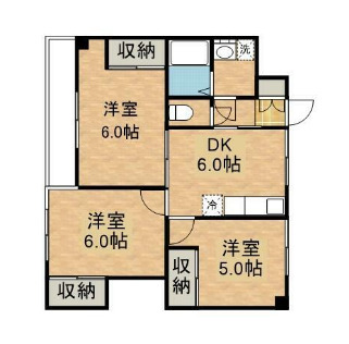 メゾン幸すすき野の間取り